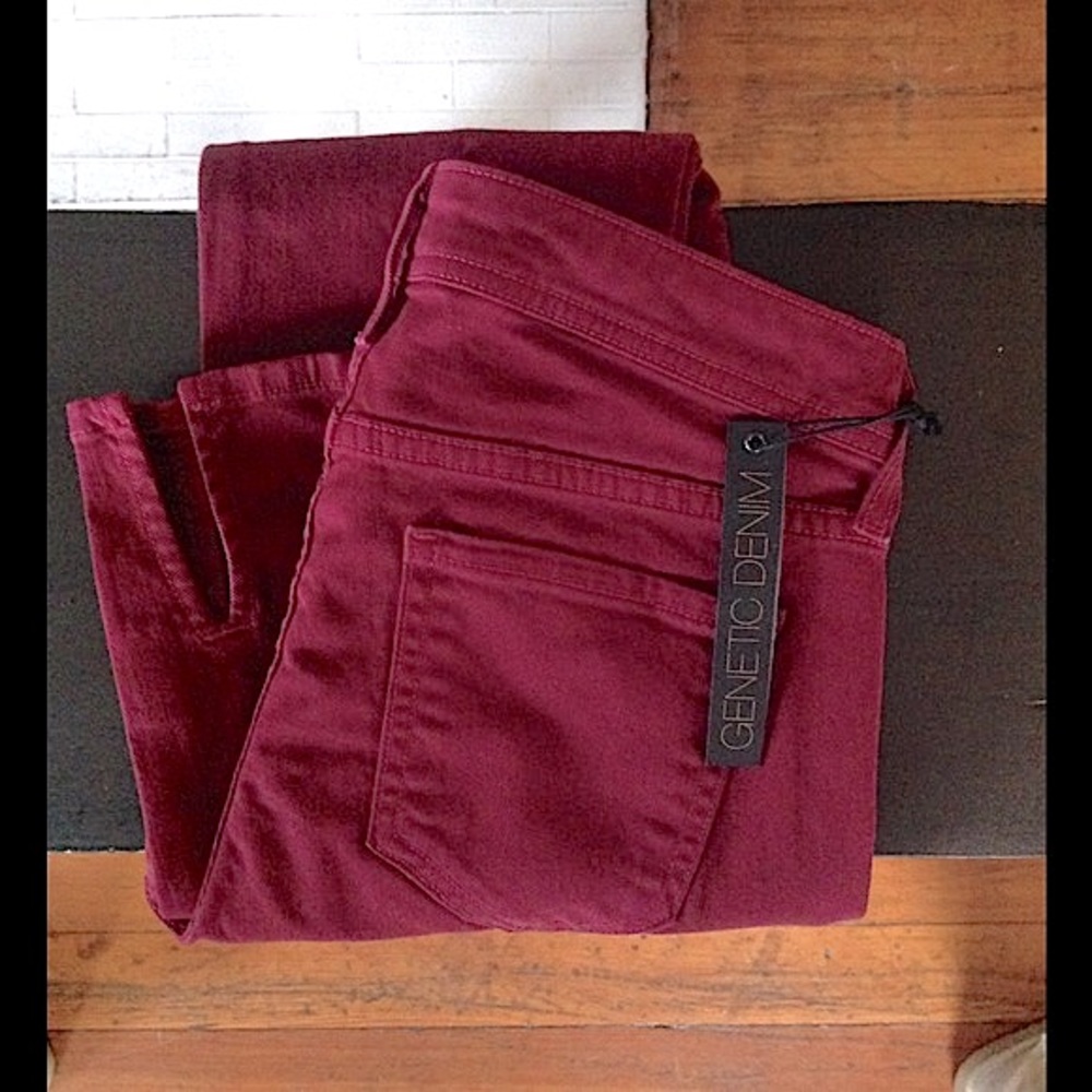 BNWT Genetic Denim Ankle Crop Skinny Jean - 27 - Picture 3 of 5